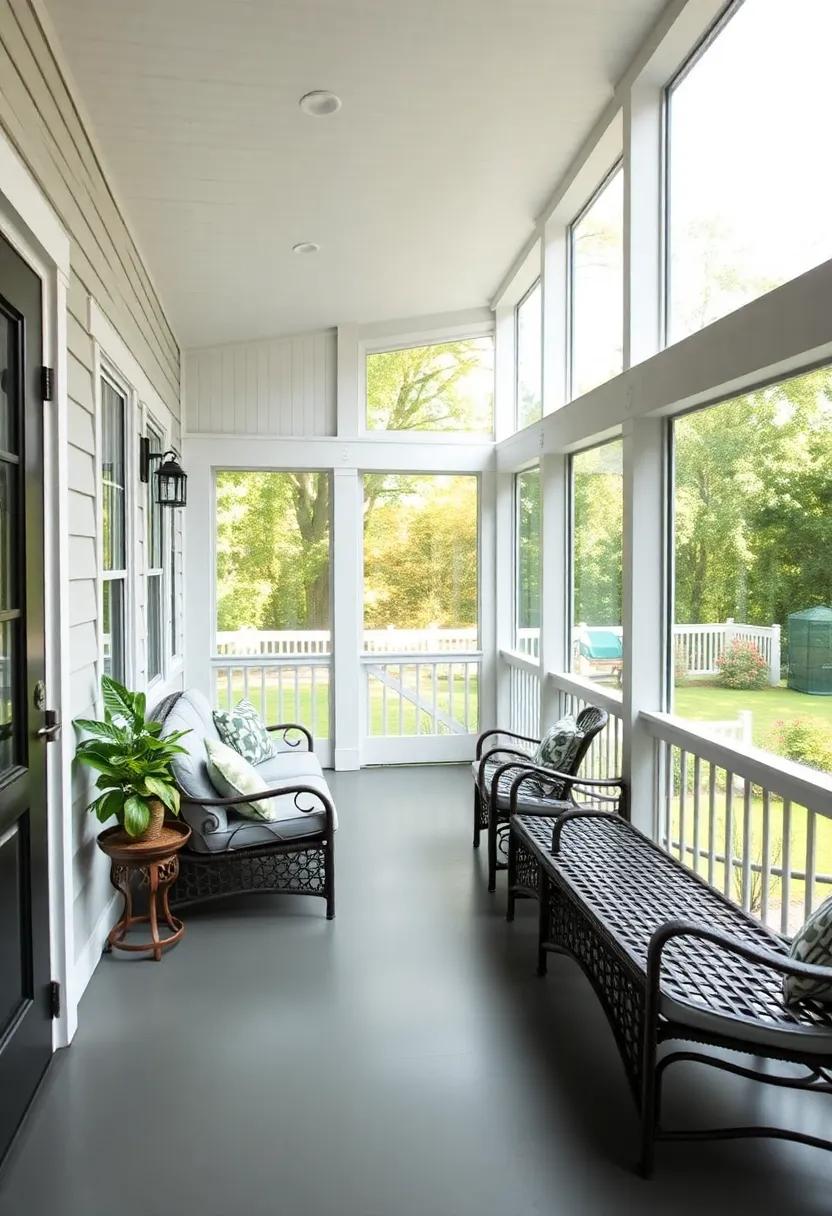 The⁣ Allure of Natural Light in your Farmhouse Screened Porch Oasis