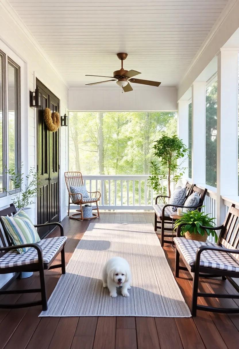 Creating a⁣ Pet-Friendly Environment in Your⁢ farmhouse Screened Porch