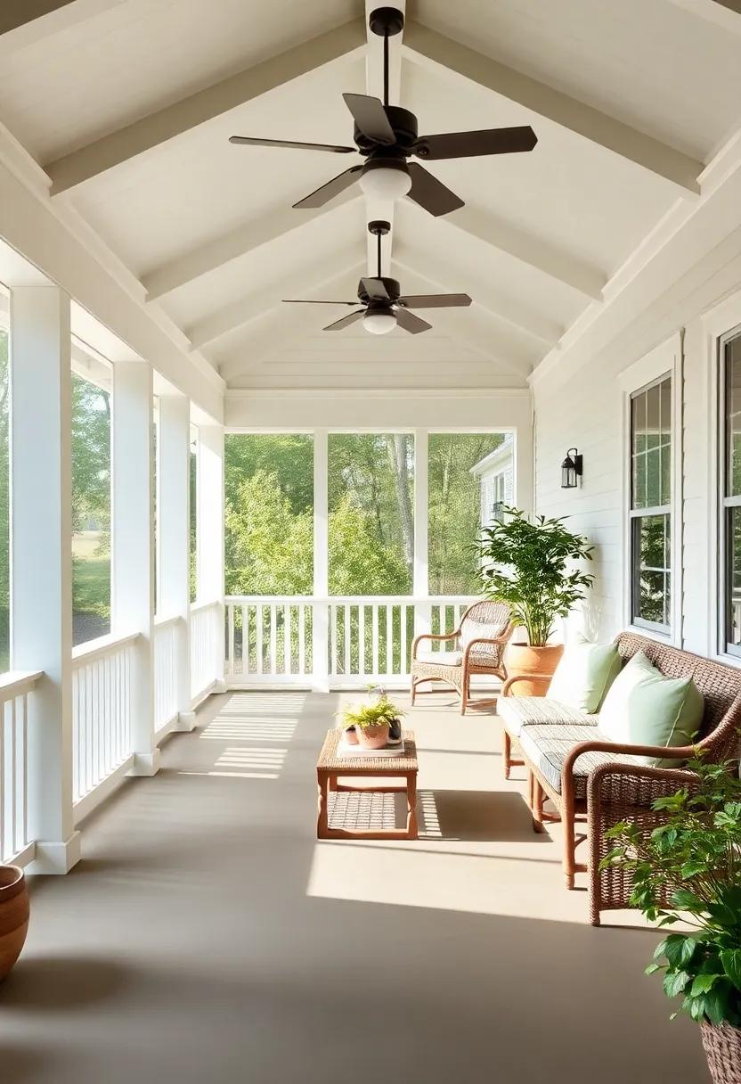 Exploring Color Palettes That Reflect⁤ the Farmhouse Charm ​in Screened porches