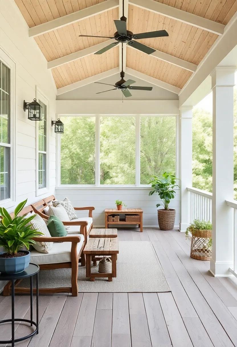 sustainable Materials that Harmonize with Nature in Your Porch Design