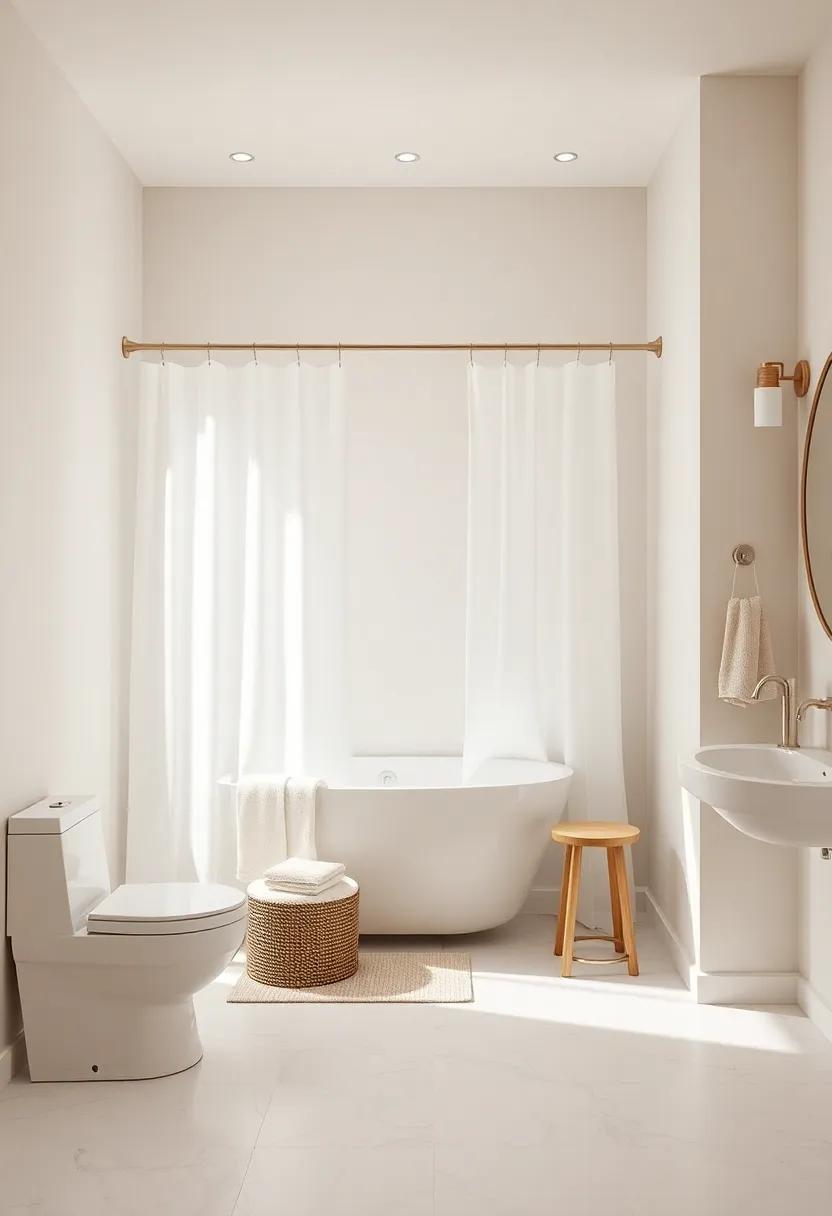 Inviting Shower Curtains That Add Drama and Interest to the Space