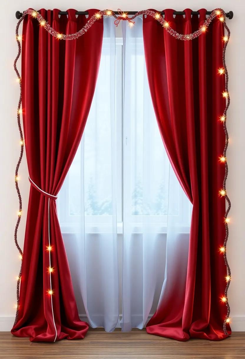 Drape ‌Your⁣ Windows in ⁣Festive Elegance and Style