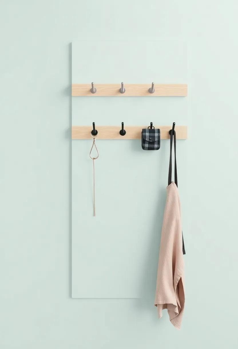 Creative⁢ Use‌ of Hooks and Pegboards⁣ for Vertical Wardrobe Organization