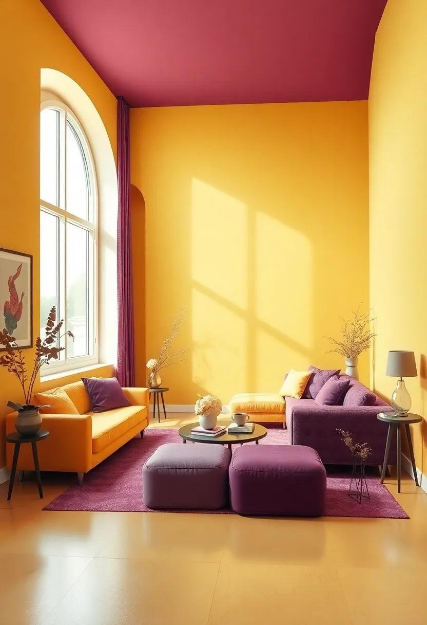 Topaz ⁤Yellow and Deep Plum: Hit refresh with a sunny topaz mingling with deep plum tones, balancing ​brightness ​and⁣ depth effortlessly