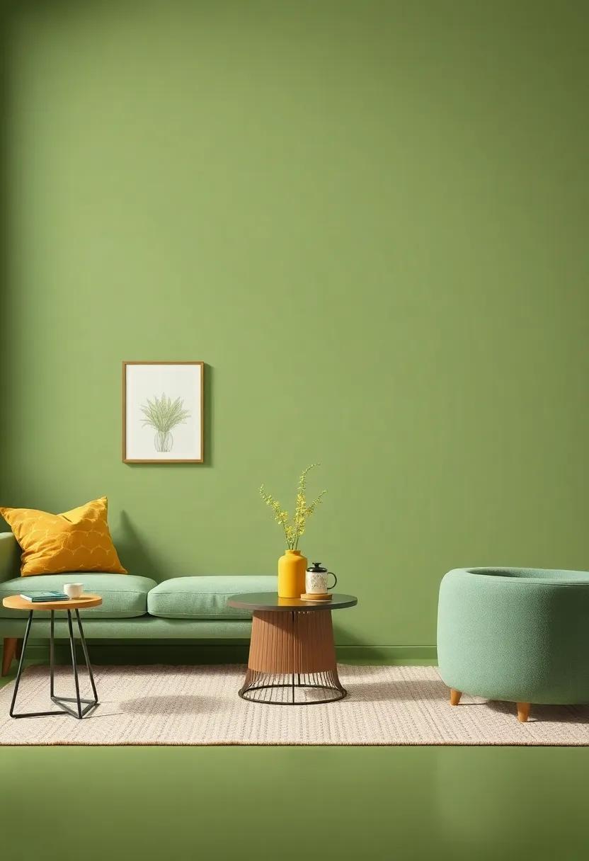 Olive Green and Mustard Yellow: Embrace retro-inspired colors ⁢with warm olive and mustard, evoking a nostalgic yet fresh feel