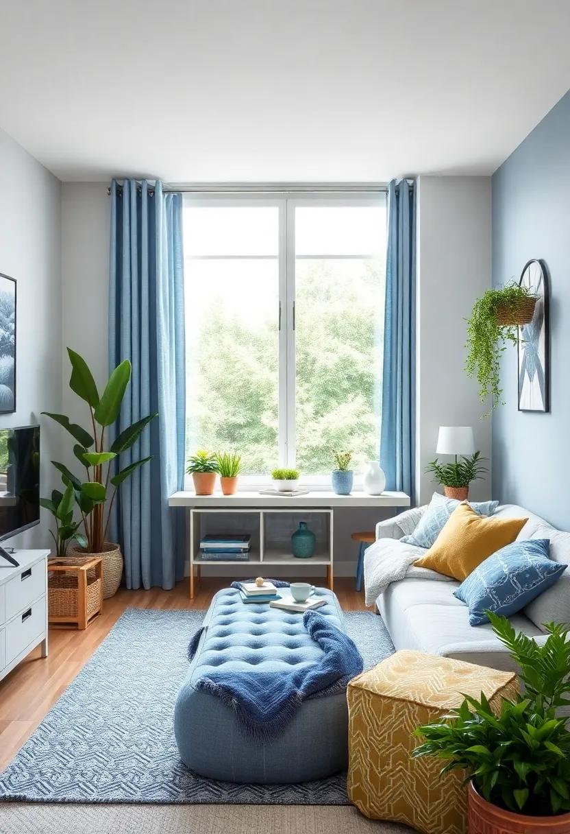 Bringing the Outdoors In with Greenery in a Stylish teen Room