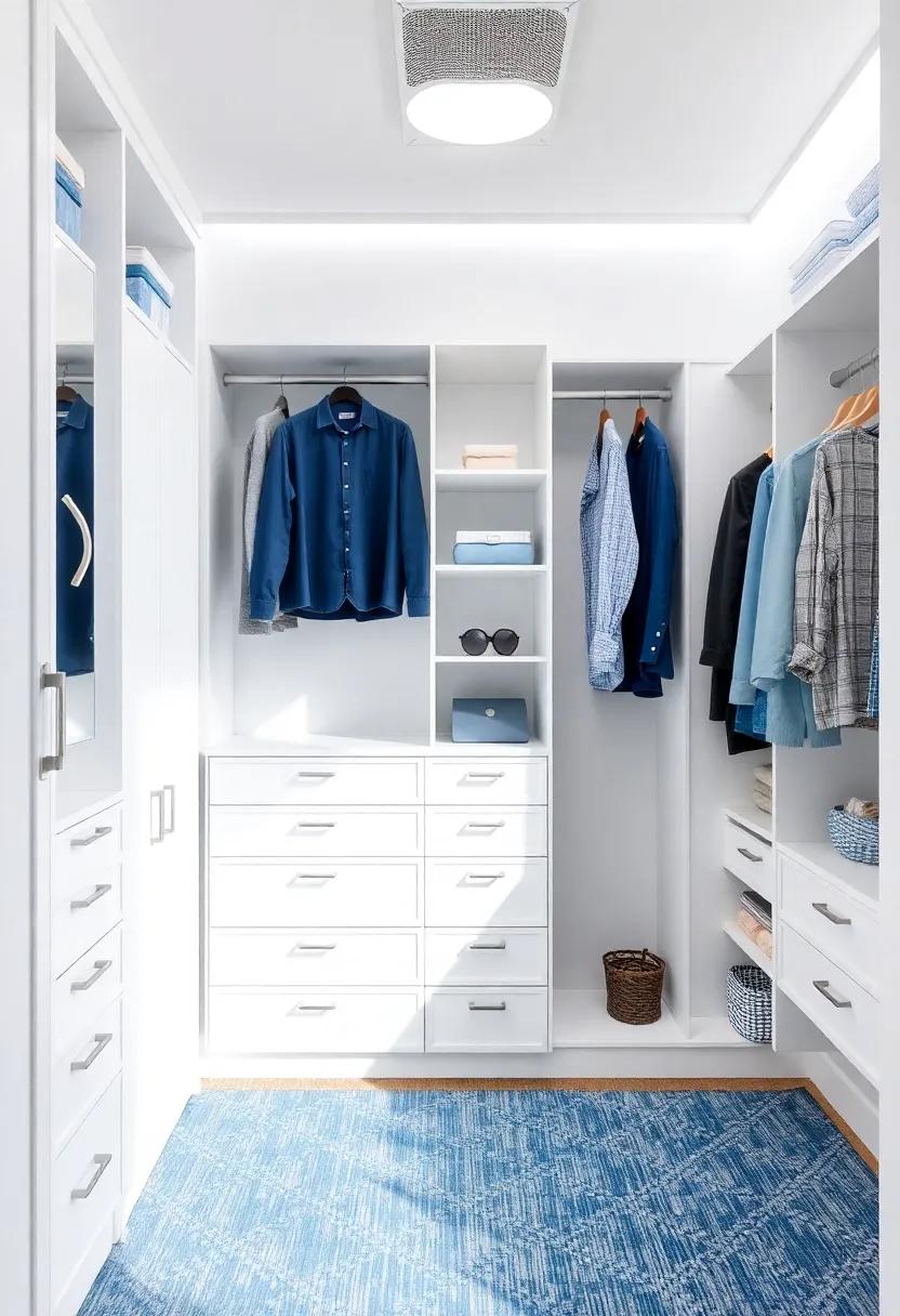 Designing a Functional Closet Space with Chic Organizers and Lighting