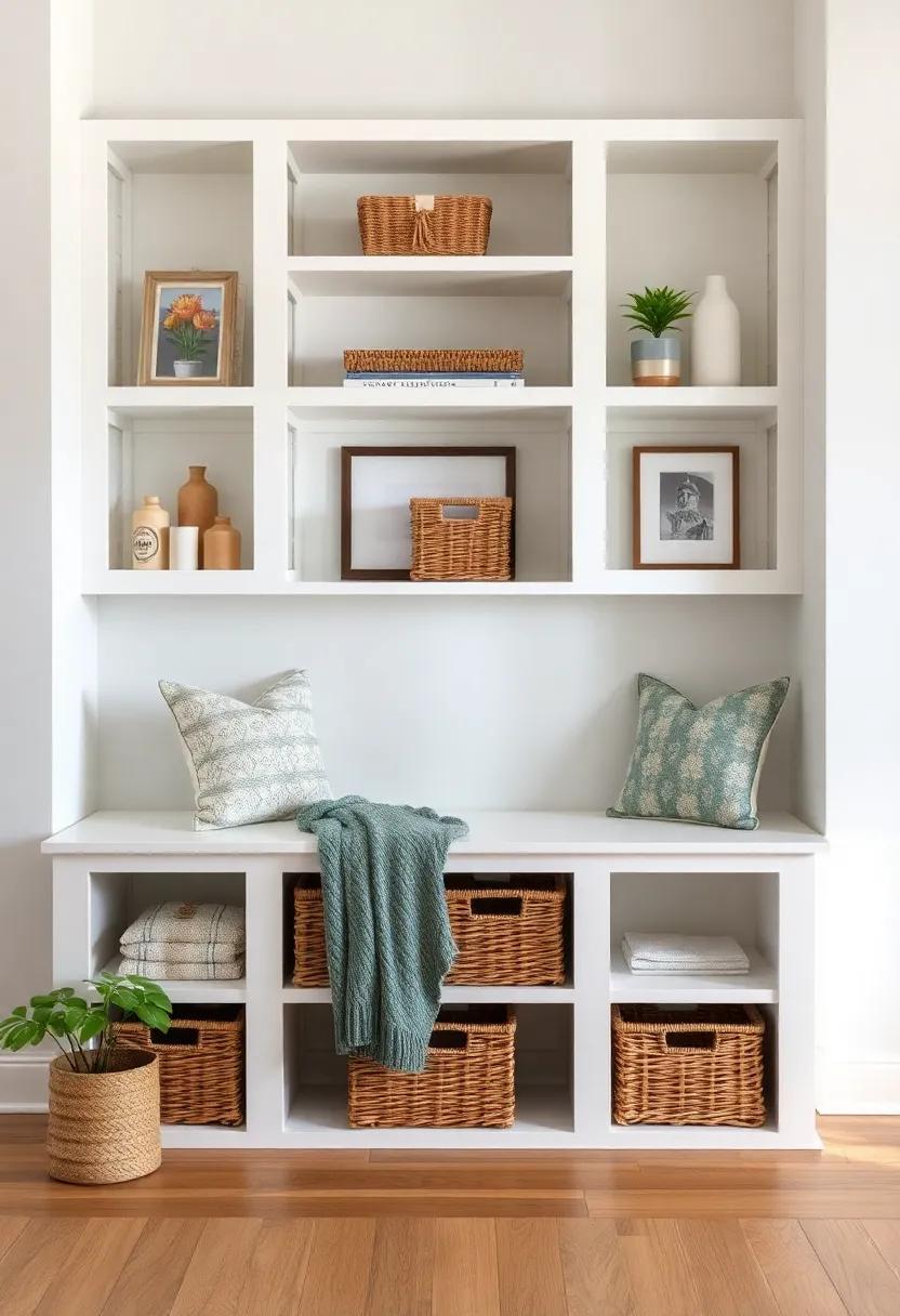 Wall-Mounted Desk with hidden‌ Retreat: Create ‍a compact‍ workspace with​ a wall-mounted desk that houses a hidden area for office supplies when not ‍in use