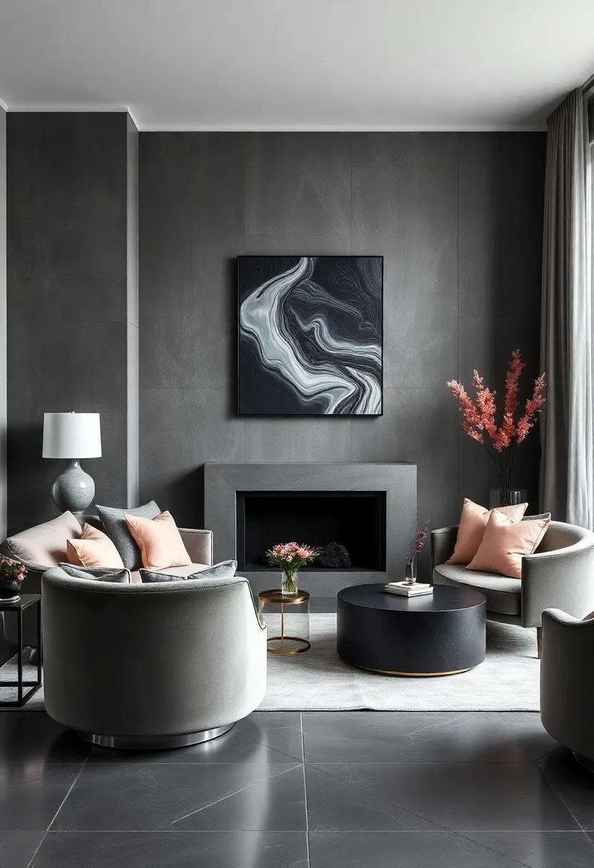 Elevating Elegance With Charcoal Gray: A Canvas for Sophisticated Design