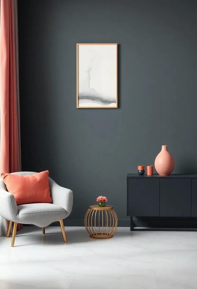 Inspiring ⁣Color Palettes: Beyond Charcoal Gray and ⁣Soft‍ Coral Combinations