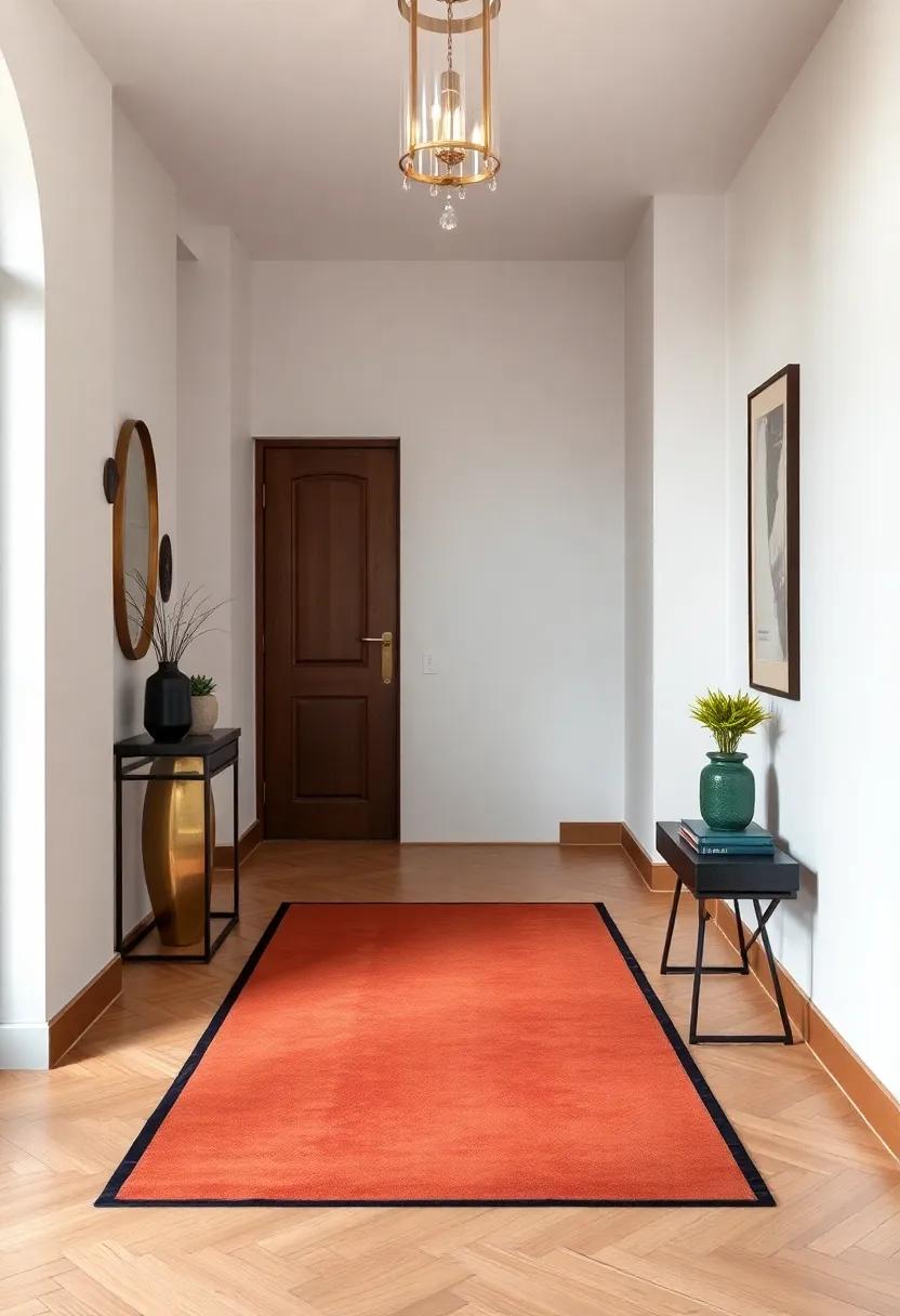 Chic Runners and mats for a Welcoming Touch Underfoot