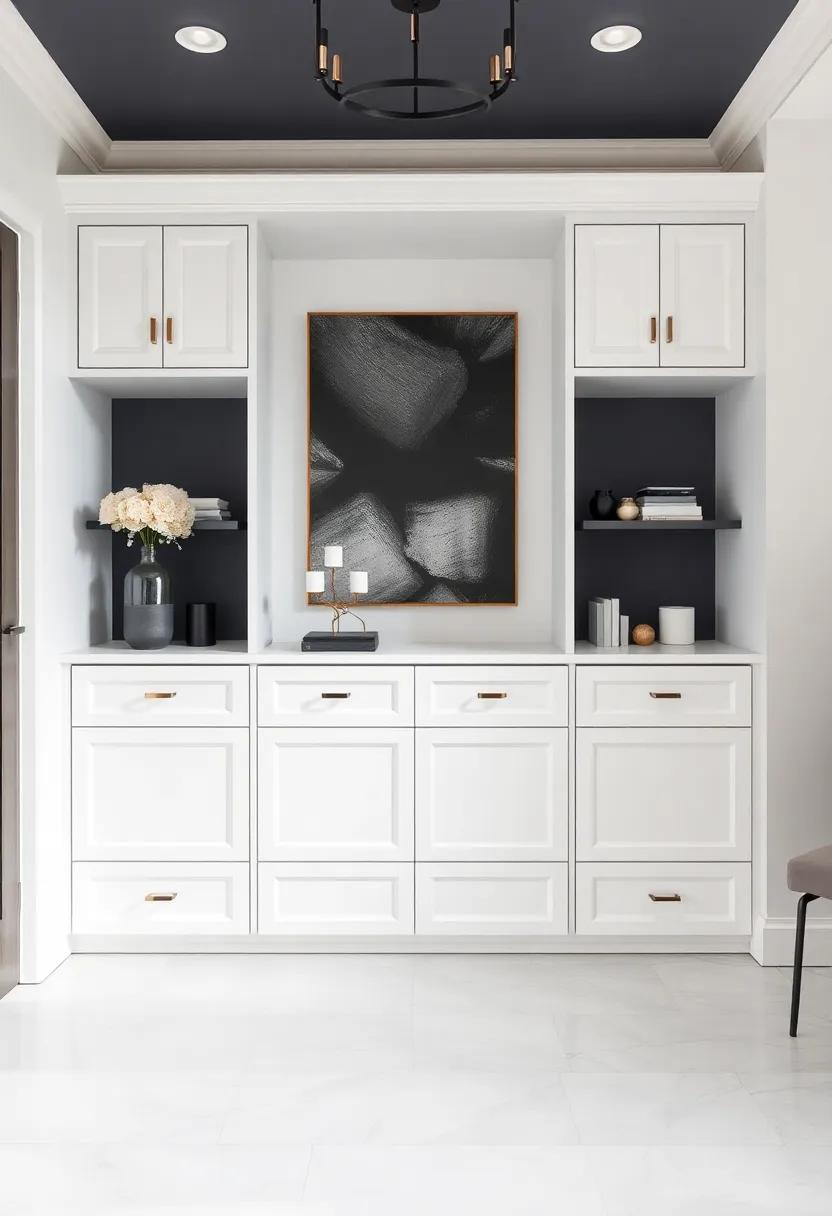 Custom Built-Ins for stylish Storage solutions and Organization