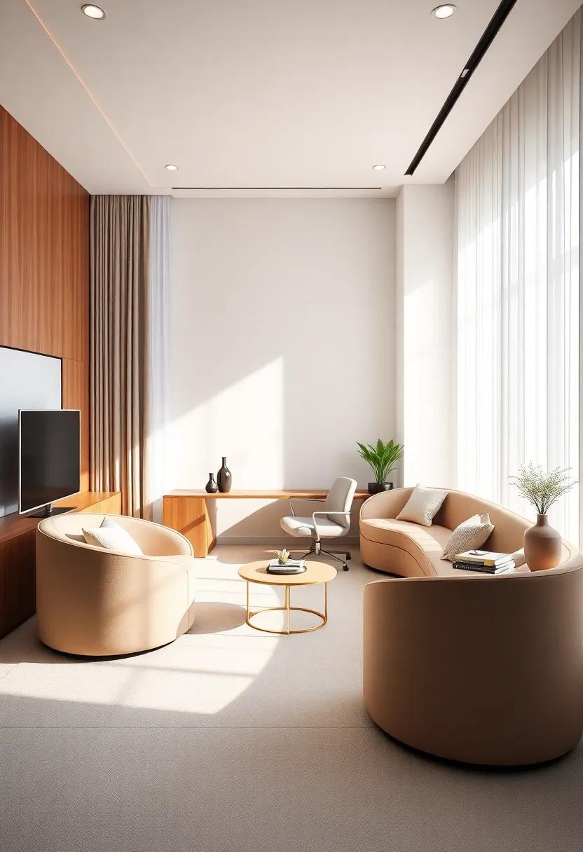 Crafting a Focused Environment with the Fluidity of Curved Elements