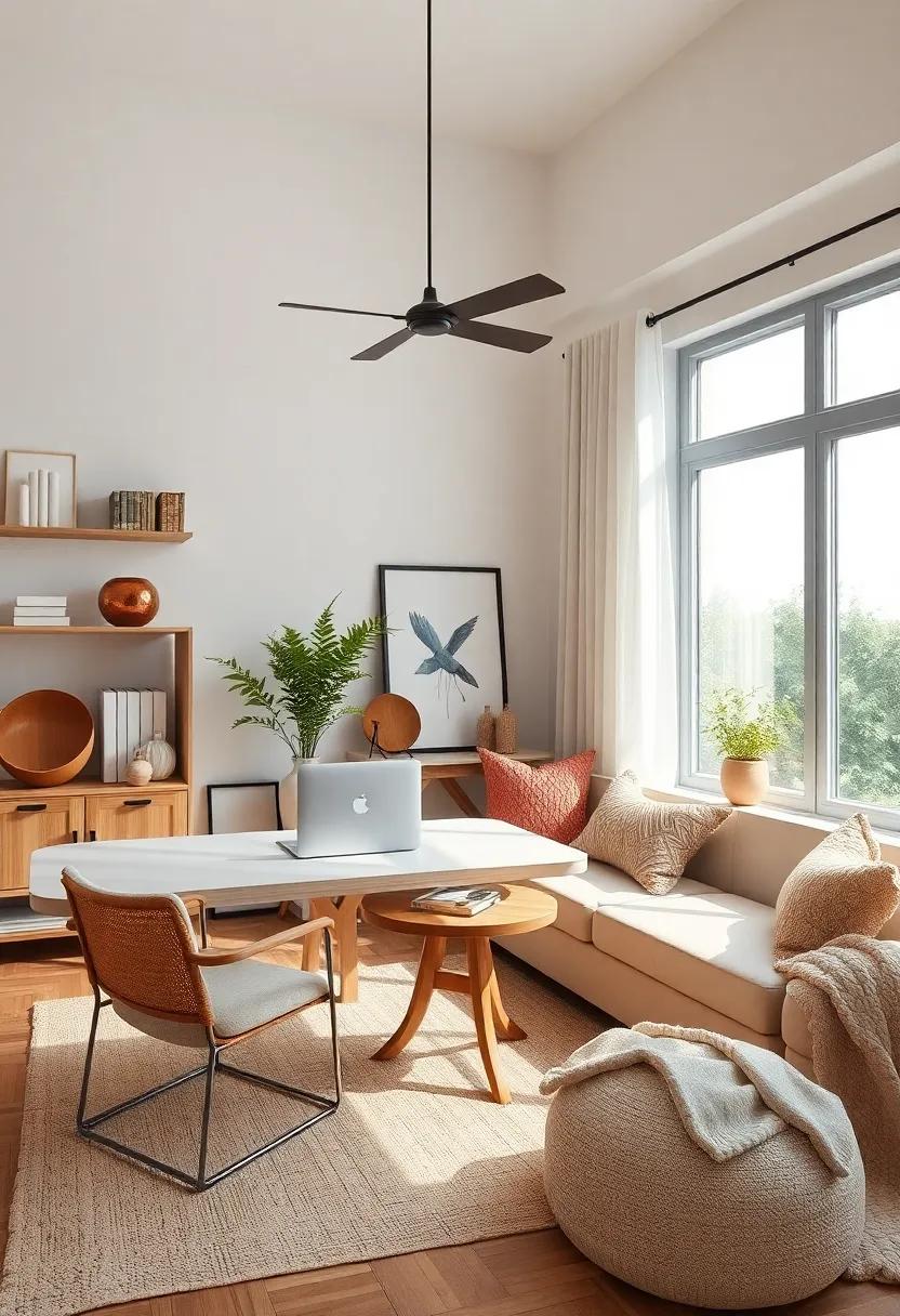 inviting⁣ Warmth With Soft Textiles And Cozy Elements ⁣In Your Office design