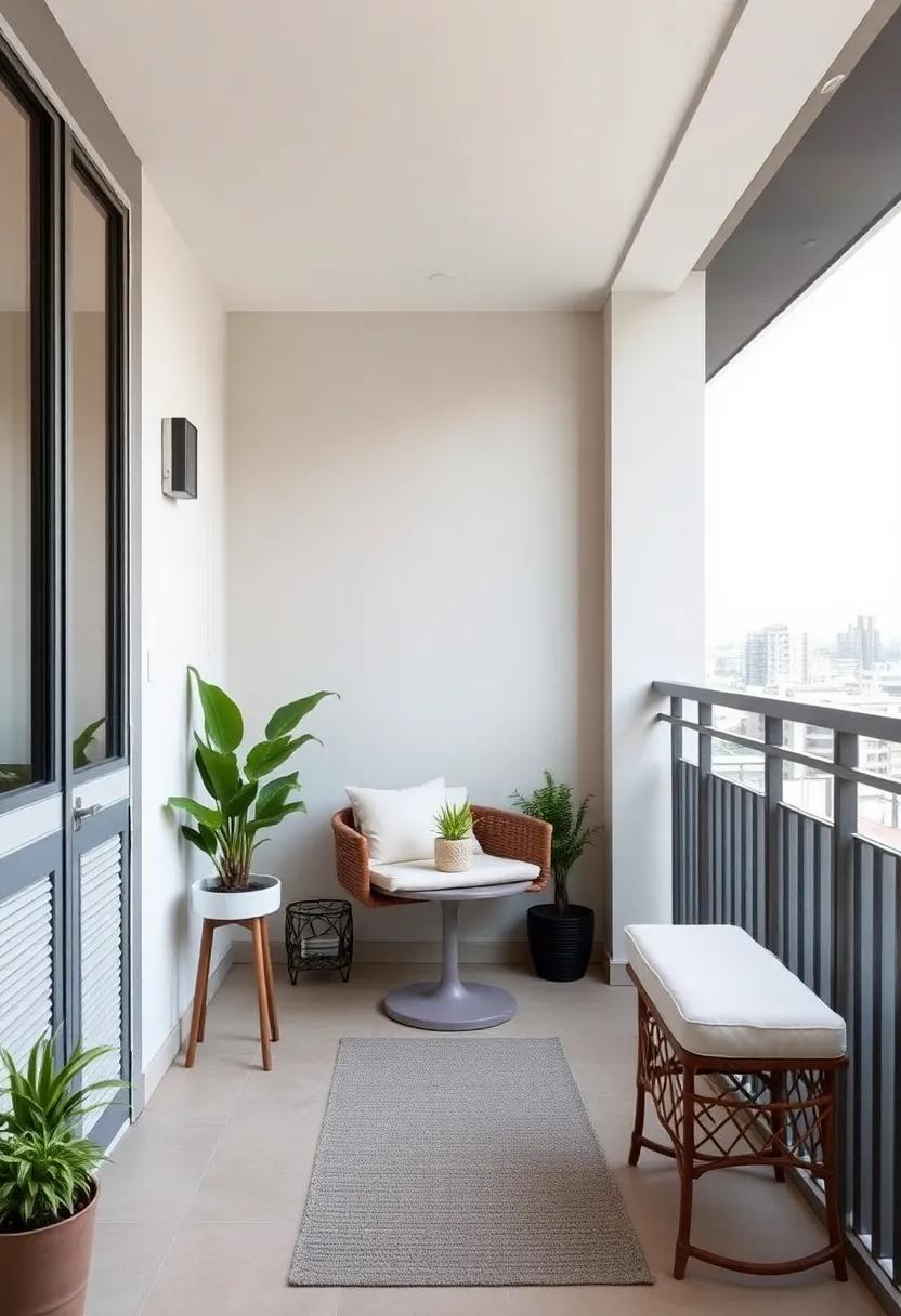 Smart Storage Solutions: Keeping your Small Balcony‌ Organized and chic