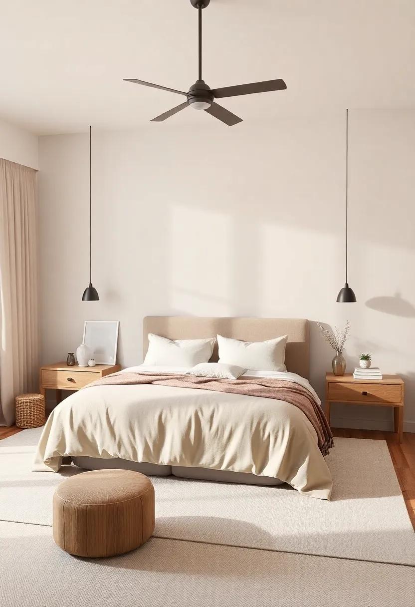 Earthy Tones: Incorporate gentle earth tones, like taupe‌ and beige, to foster a grounded and soothing environment