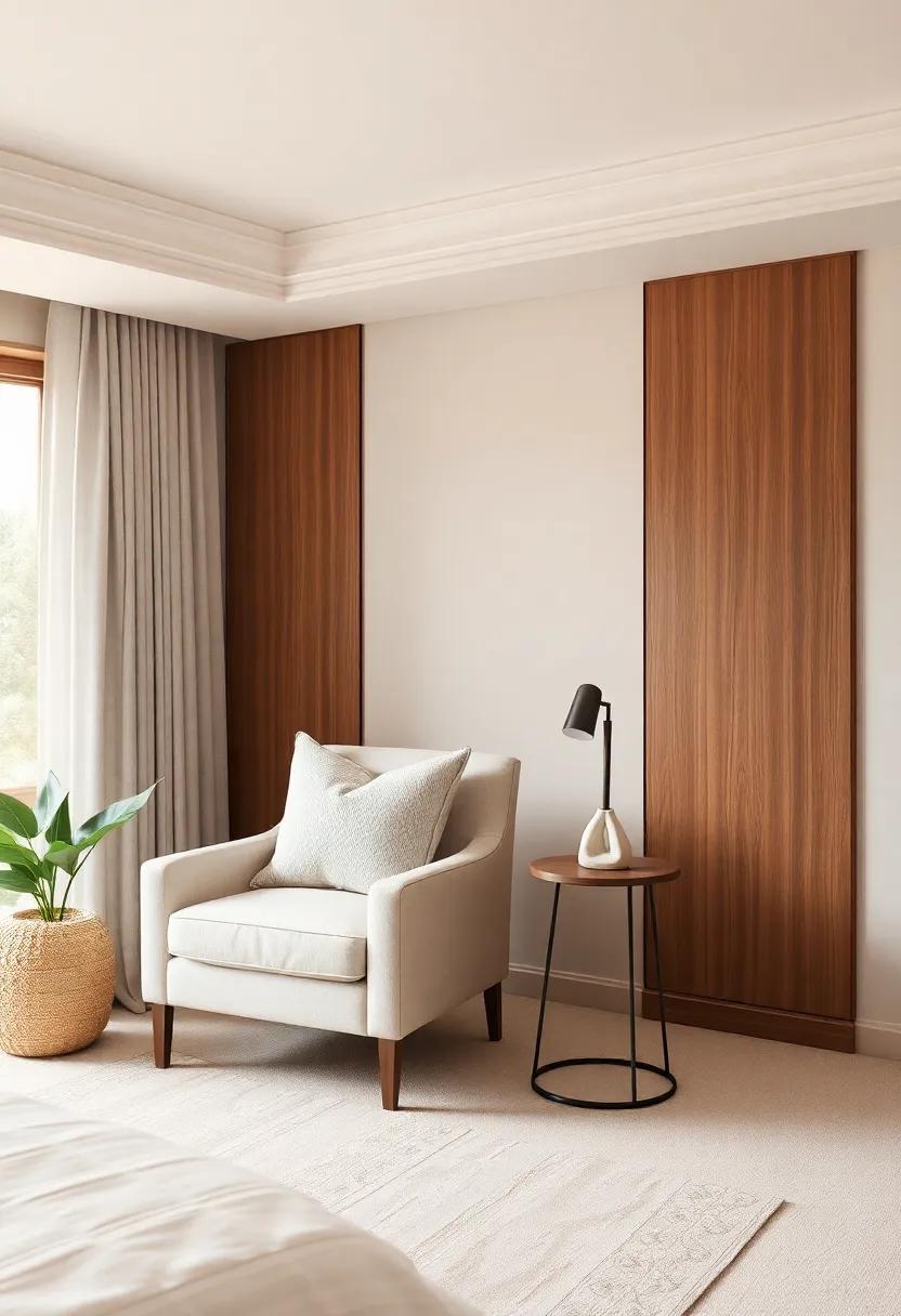 Quiet Corners:‌ designate a quiet corner with a plush chair and a small side table for a comforting place to ‍pause and⁣ unwind