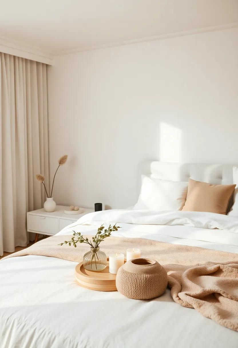 Sensory Elements: Introduce essential oil diffusers or ‌calming candles in soft tones to enhance the serene atmosphere with ⁢soothing scents