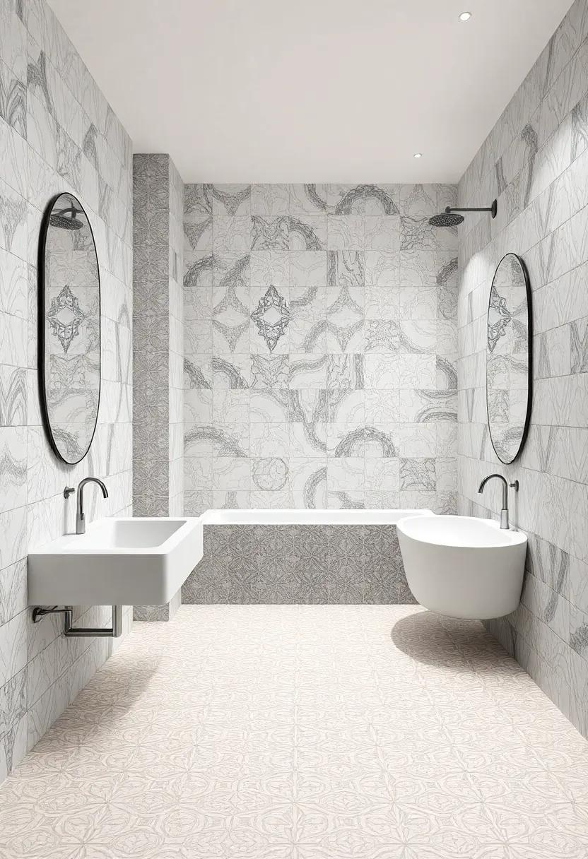 A Dance of Patterns: Layering Textures with Intricate Tile Designs