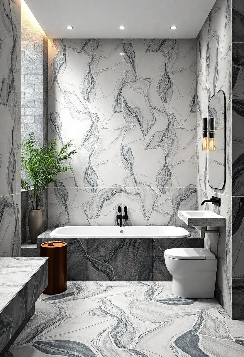 Luxury ⁤Elements: Integrating Opulent Features in Bold Bathrooms