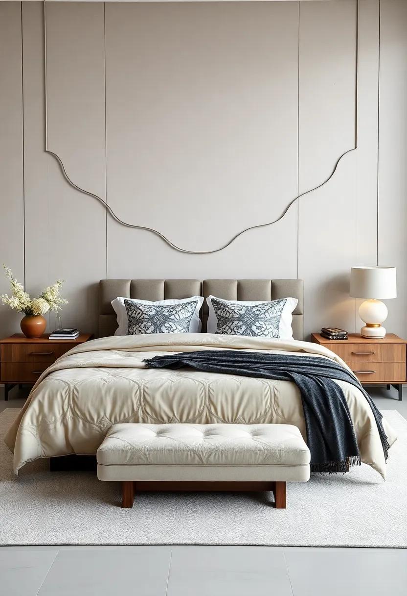 Sculptural Furniture: Making a Statement with Bold Bedroom Pieces