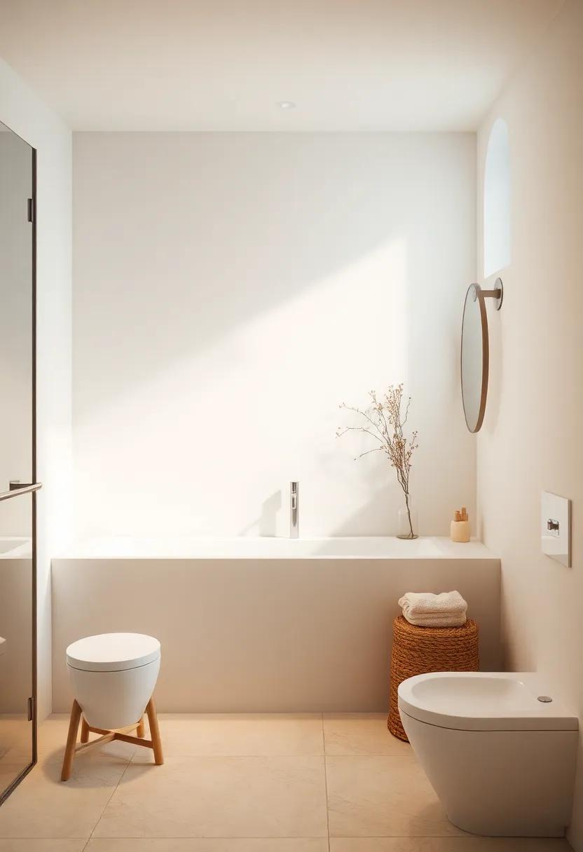 Soft Lighting: Utilize soft, ambient lighting with minimalist fixtures to create a warm, inviting atmosphere that remains functional and stylish