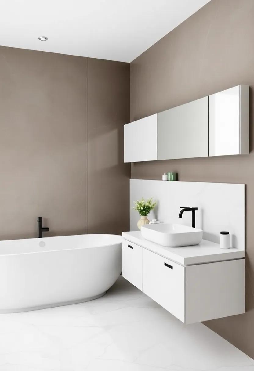 Easy-Clean Surfaces: Opt for surfaces that are effortless to clean, like quartz countertops, which stay sleek and stylish while resisting stains and grime