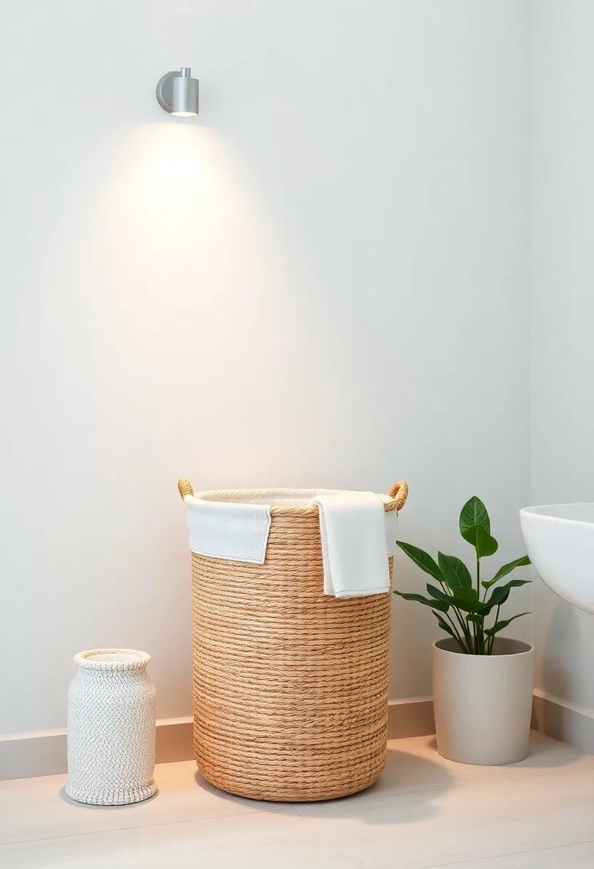 Compact vanity: Choose a wall-mounted vanity that offers storage while maintaining an open feel, perfect for small spaces that need to balance function and style