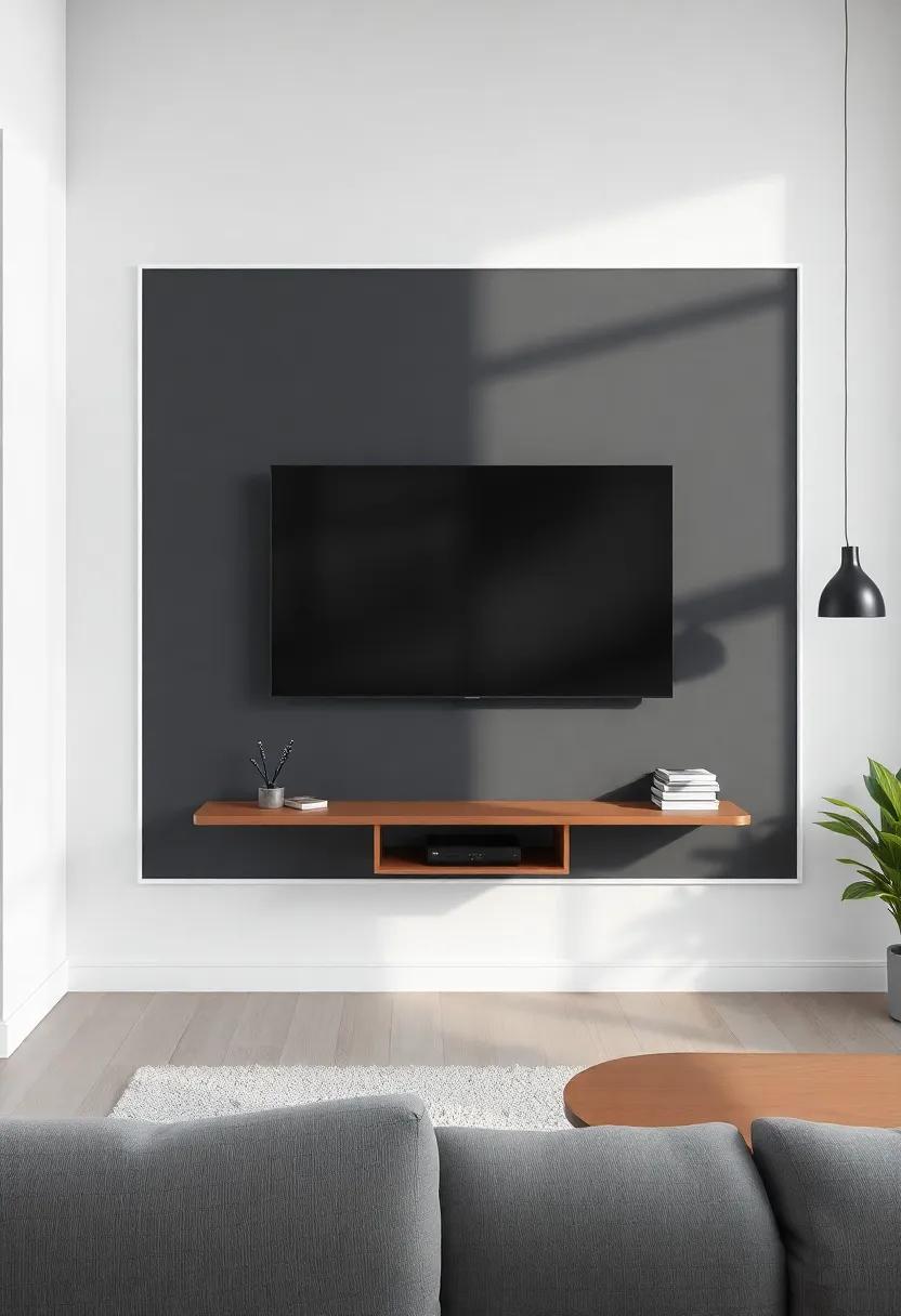 Interactive Element: Introduce a minimalist chalkboard wall where‌ the TV resides, adding ⁣a playful ‍touch and allowing for daily creativity