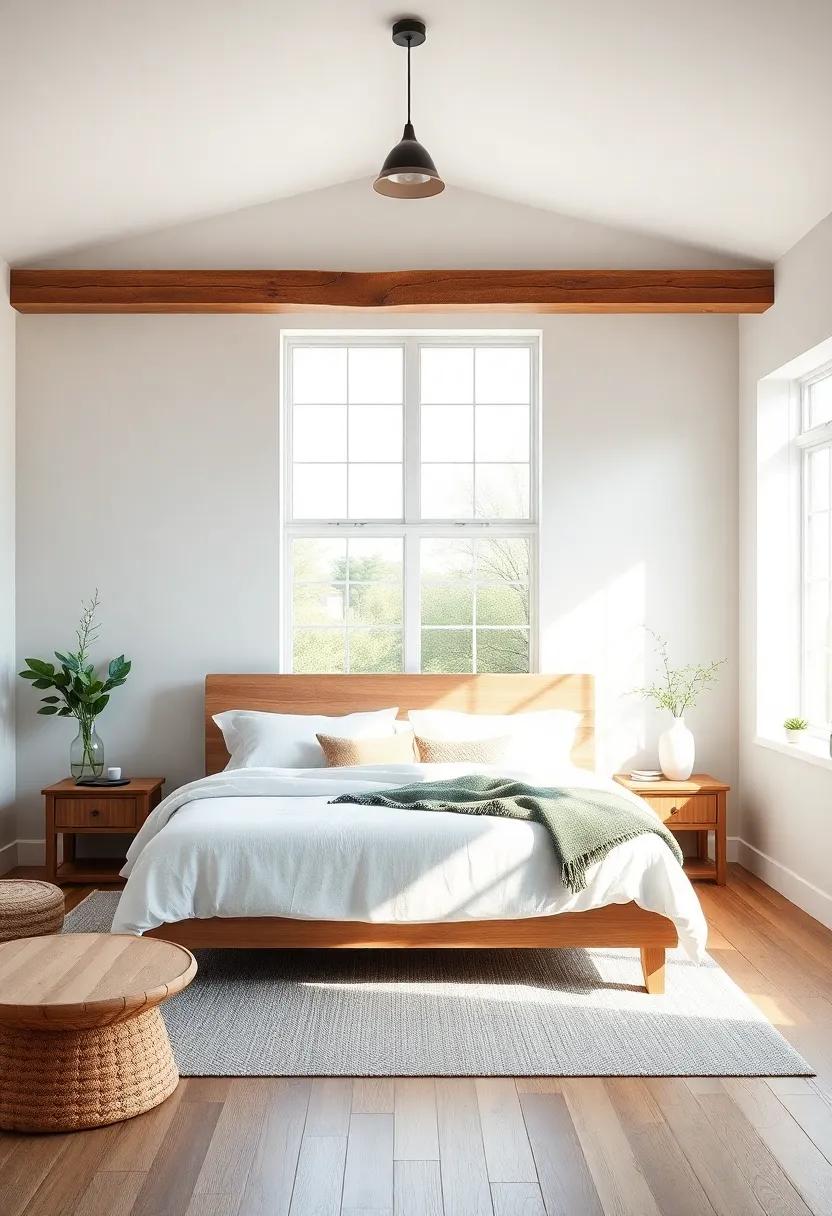 Embracing the Beauty of Natural Light in Modern Farmhouse ⁢Bedrooms