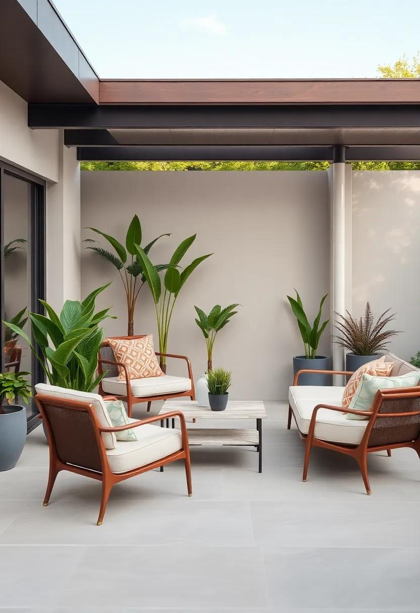 Curated Plant Integrations for a‌ Cohesive Outdoor Look