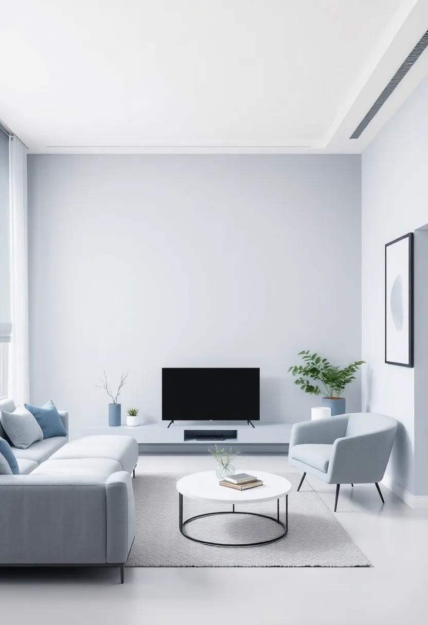 Exploring the Calming Effects of ⁤Pale Blue‍ and‌ Gray in‌ Interior Design