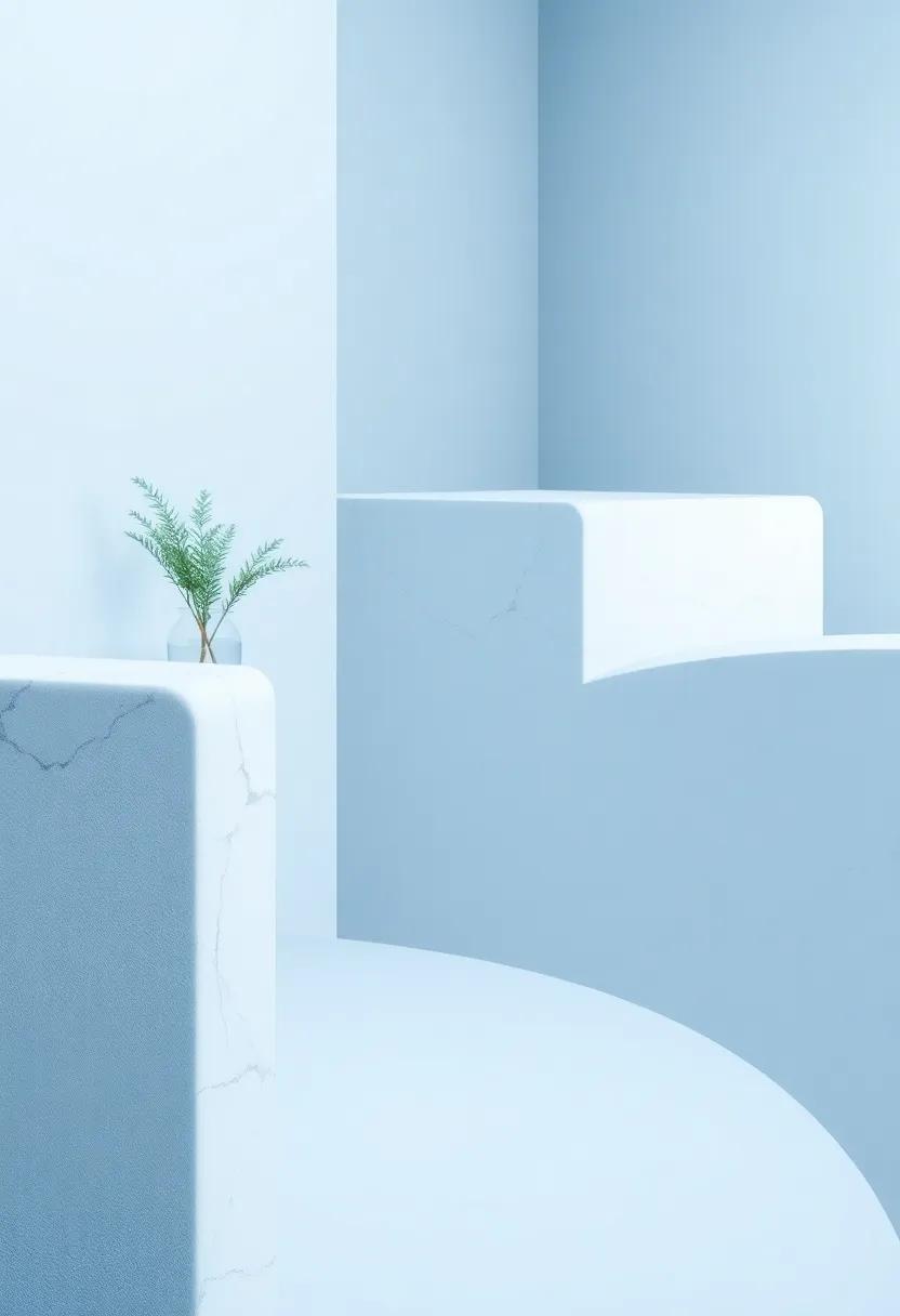 Textures that Complement the modern Pale Blue and Gray ‌Color Palette