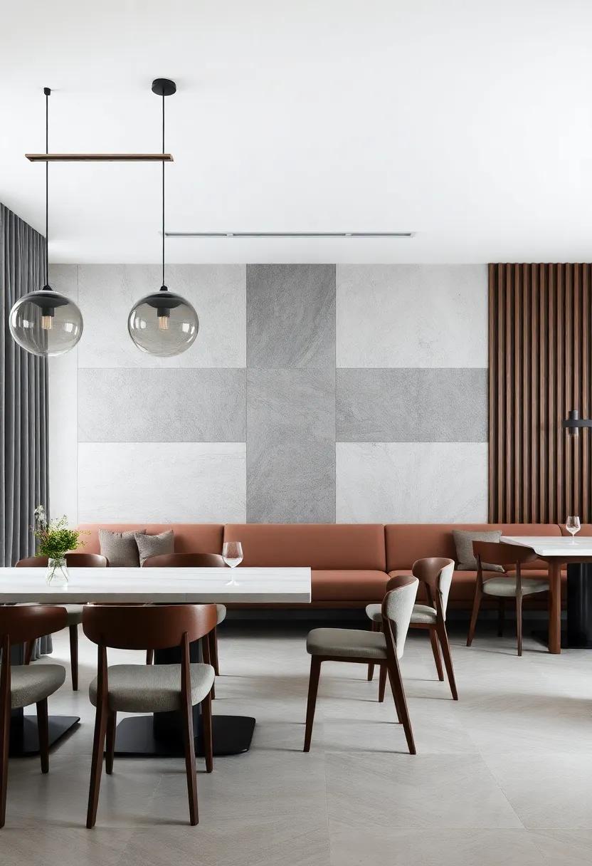 The Art of layering Textures to add Depth and ​Interest in Dining Spaces