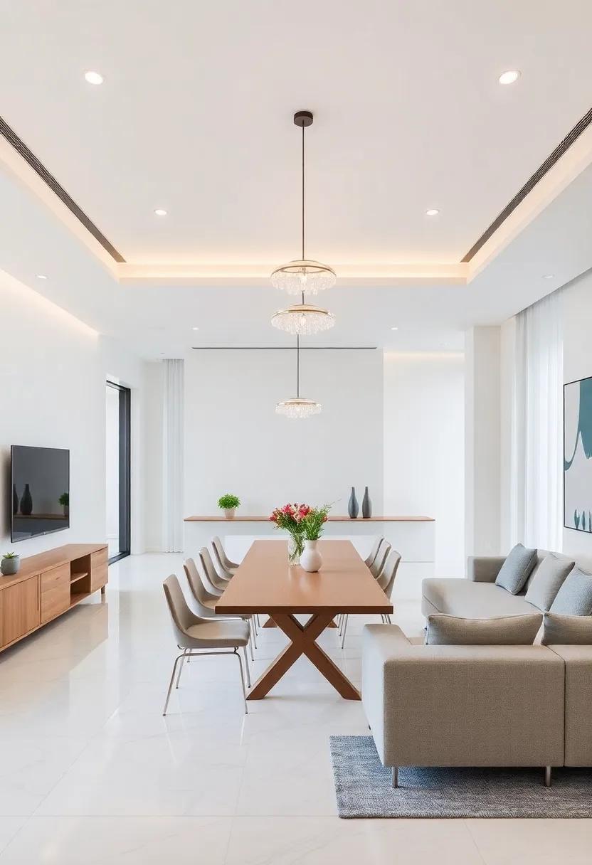 Blending Dining Areas with Living Spaces for ⁣Seamless Flow and ​Functionality