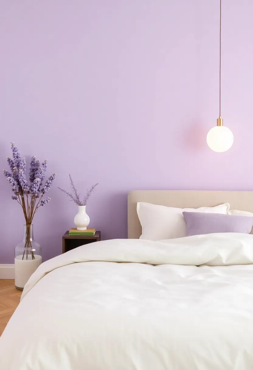 Accent Pieces That ⁤pop: Decor that Complements Lavender and‍ Ivory