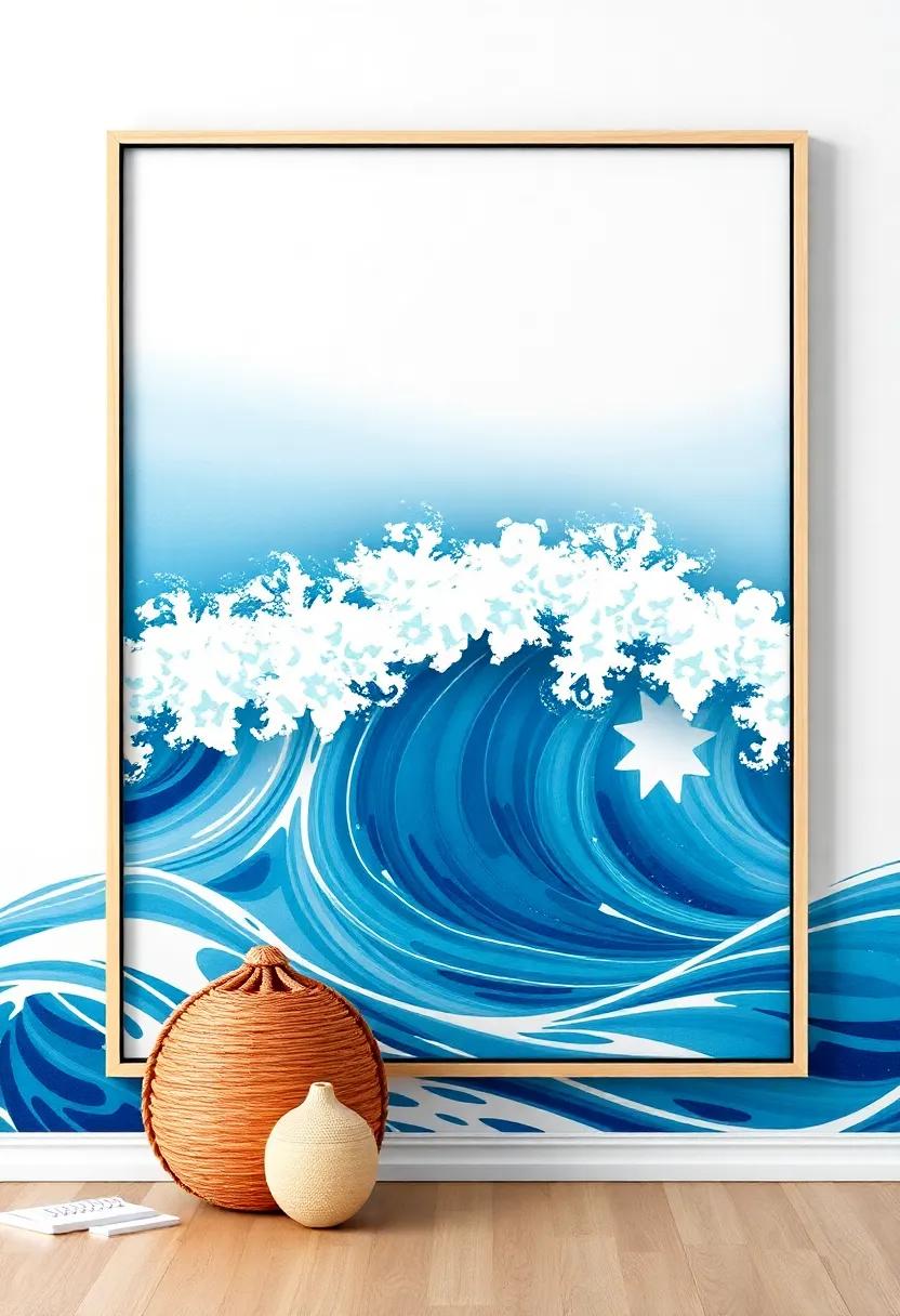 Artistic Waves: ⁤How‍ Nautical Prints​ Can Warm Up ‍Your Home‌ Office