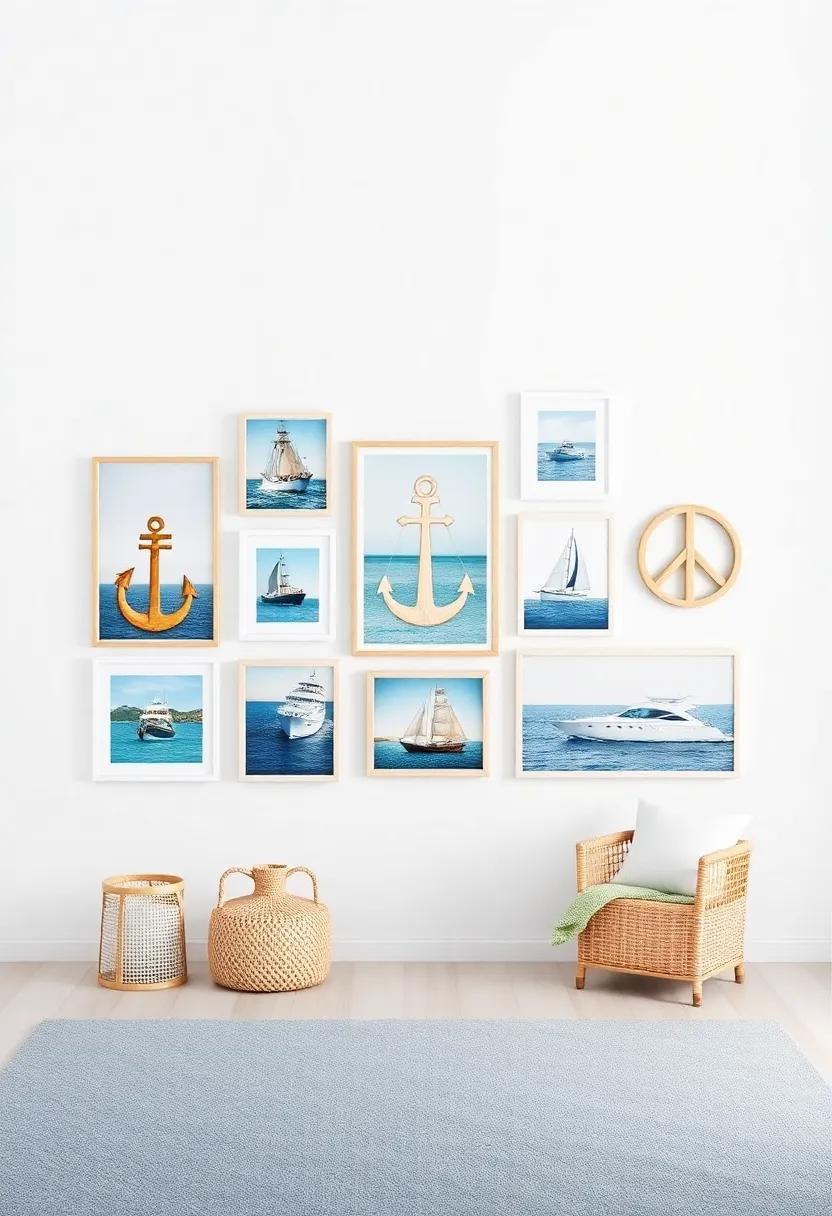 Crafting a Coastal​ Gallery ⁢Wall: Curating nautical Art For Impact