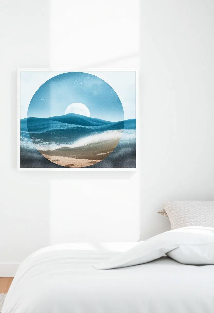 Creating Tranquil Spaces: Beach-Themed Wall ⁣Art for Bedrooms
