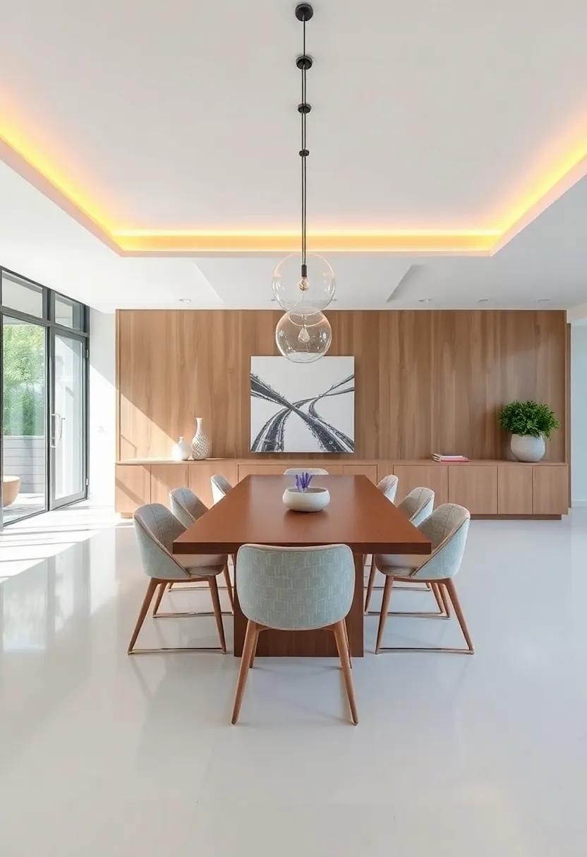 Sustainable Choices: Eco-friendly Materials for Open concept Dining Rooms