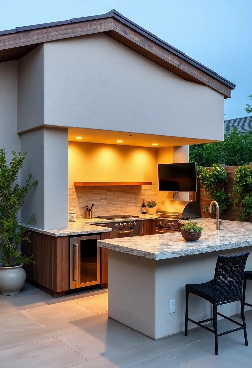 blending Functionality⁤ and​ style ‍in Your Outdoor Cooking Space