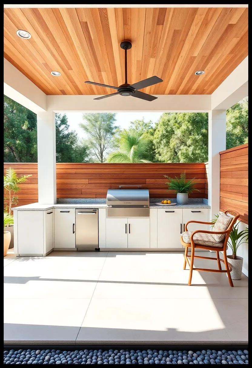 Incorporating Outdoor Storage Solutions for a ​Clutter-Free Experience