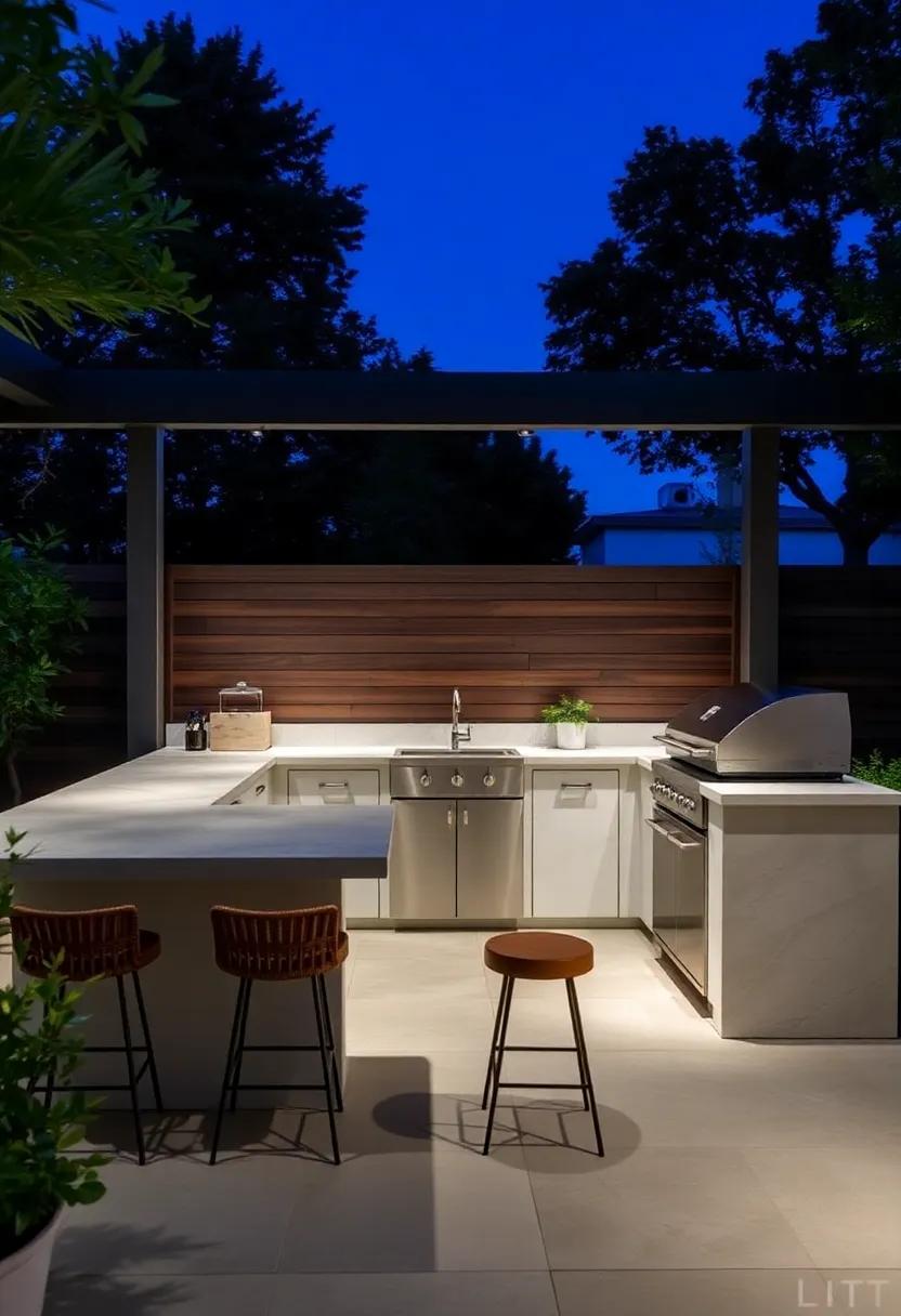 Maximizing ⁢Space⁢ Utilization in Compact Outdoor ‌Kitchen Designs