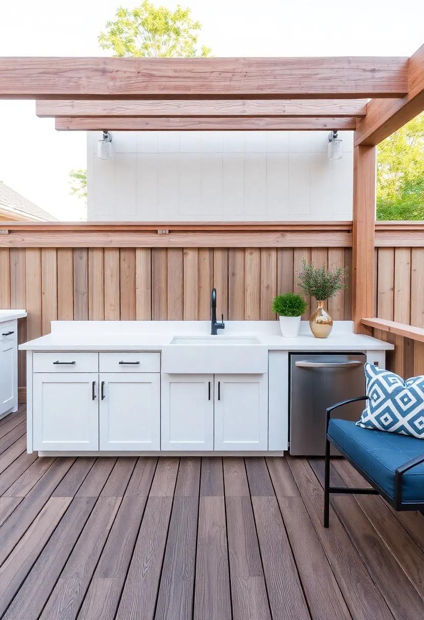 Adding an Outdoor Sink for Convenience and Cleanliness