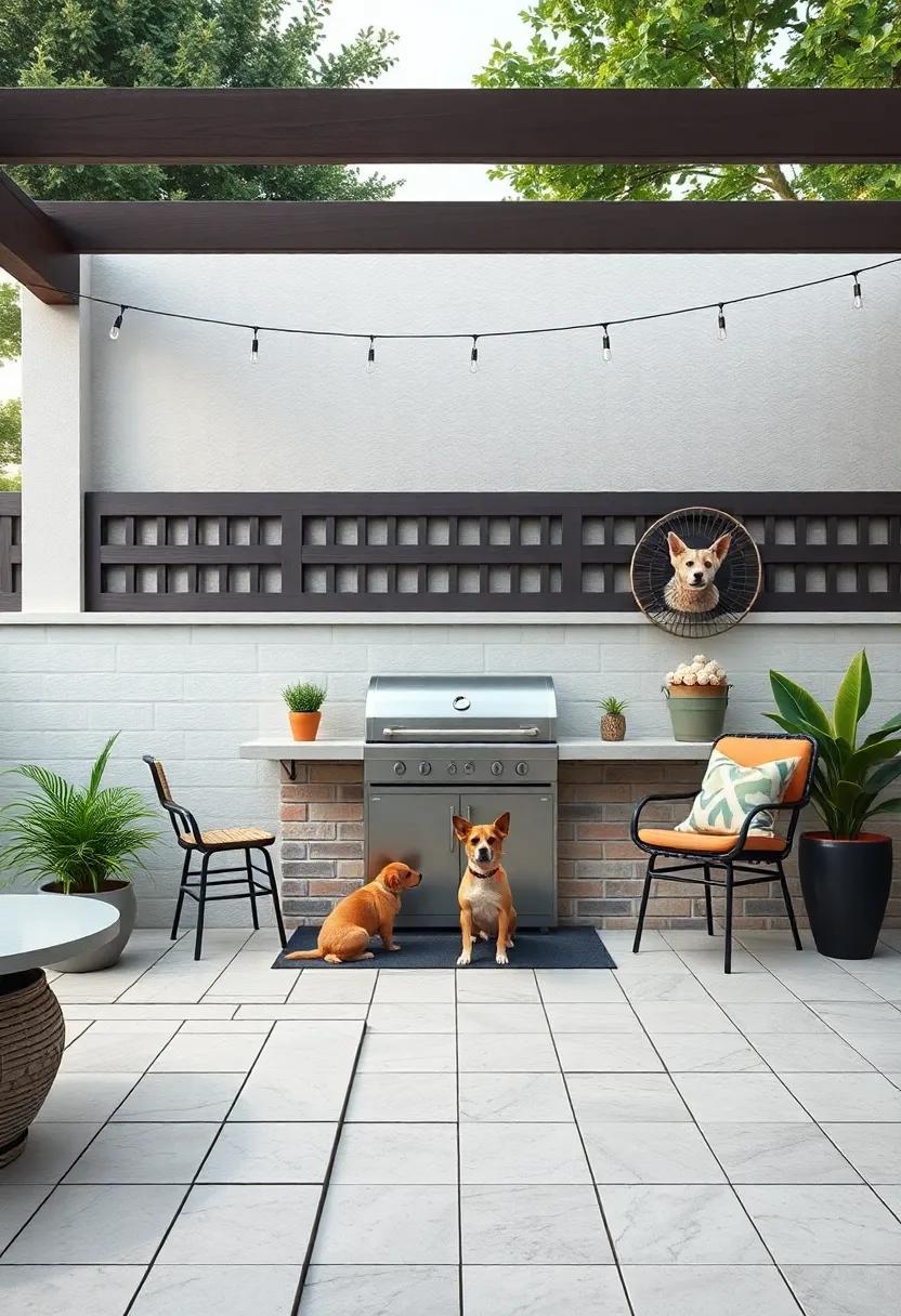 Design a Pet-Friendly BBQ ‍Area for⁢ Outdoor Gatherings