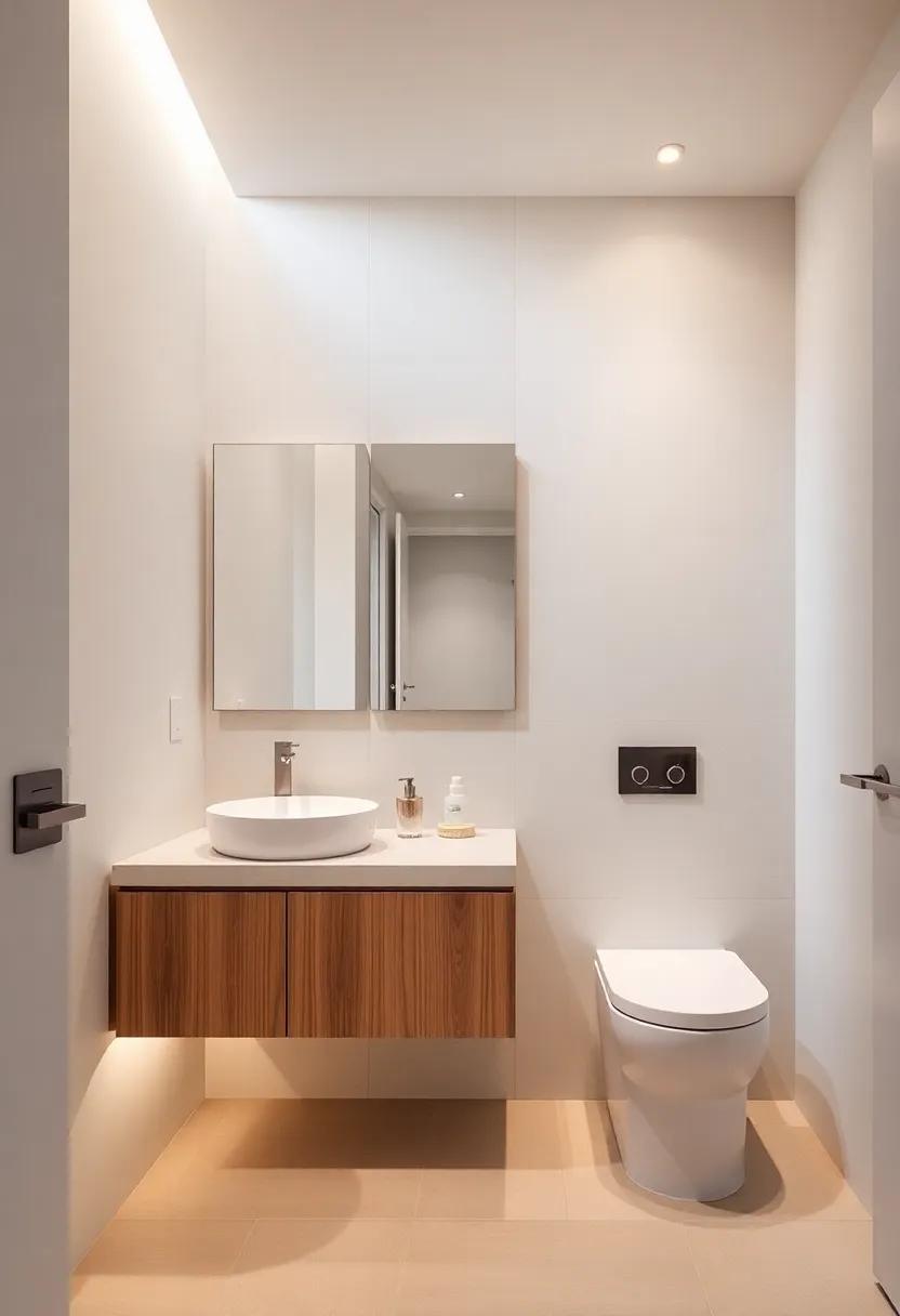 Floating Vanities: Space-Saving Designs for⁤ a ‍Sleek and​ Contemporary Look