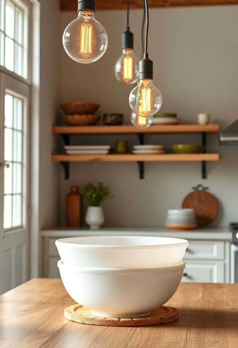 Mason Jar Hanging Lights:​ Capture⁢ the⁣ essence of farmhouse aesthetics by⁢ using mason jars as light fixtures, offering a quirky yet functional touch