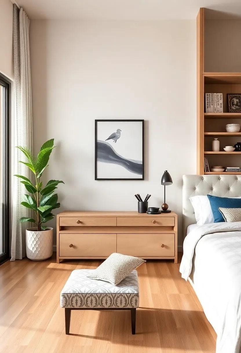 Indoor plant Storage solutions Blending​ Nature and Seasonal Organization