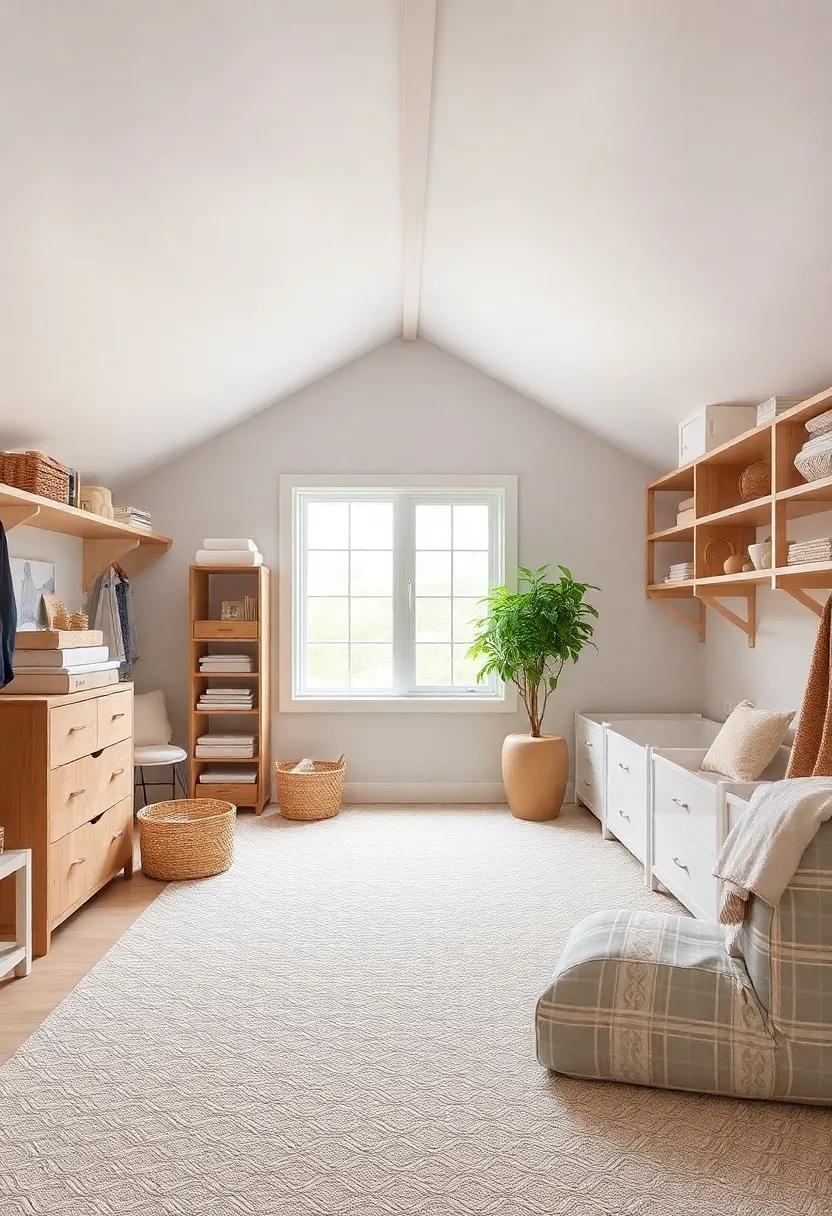 Reimagining⁢ Attics ​as ⁣Seasonal Transition Zones​ with⁣ Smart Organizing Solutions