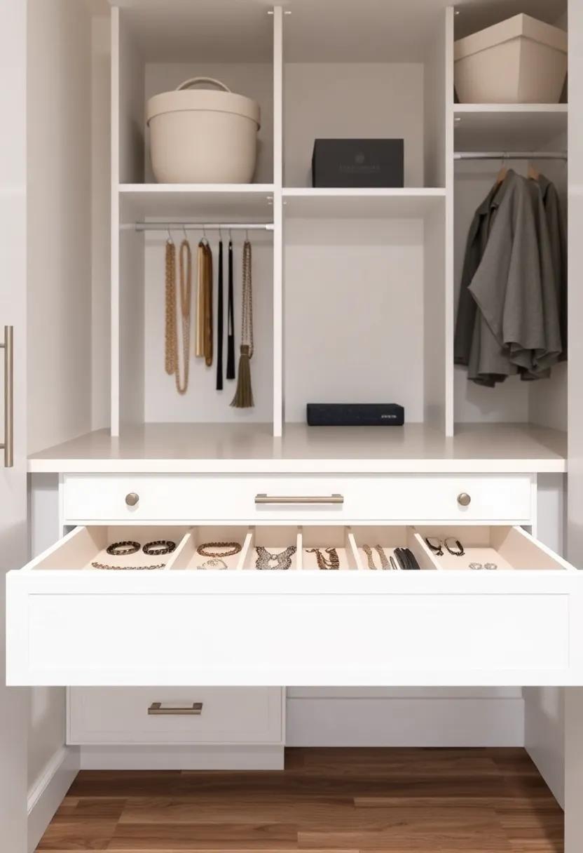 Utilize Drawer Inserts for Organized and Stylish Jewelry Management